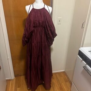 Zimmermann Deep Red Maxi Dress